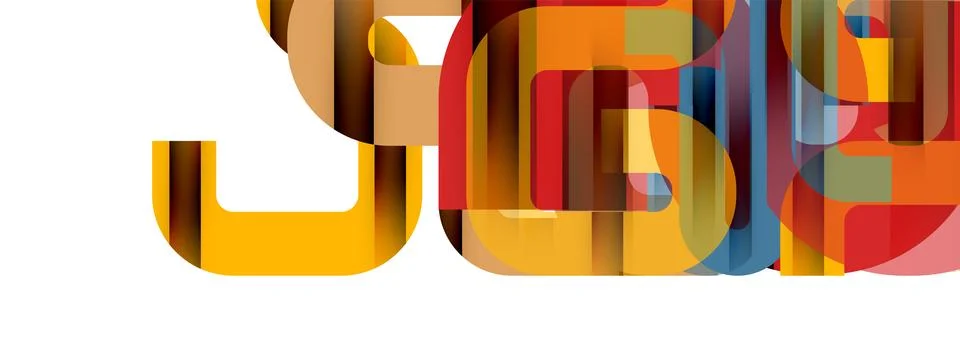 Dynamic waves, flowing lines, stripes vector geometric elements minimal pattern Stock Illustration