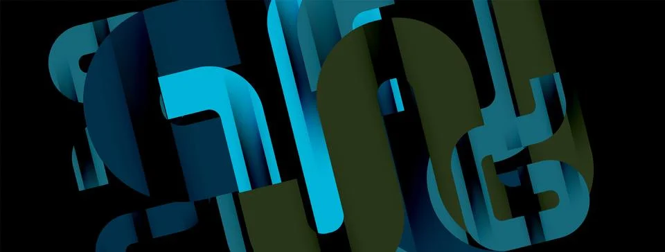 Dynamic waves, flowing lines, stripes vector geometric elements minimal pattern イラスト素材