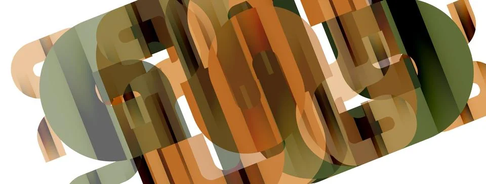 Dynamic waves, flowing lines, stripes vector geometric elements minimal pattern 스톡 일러스트