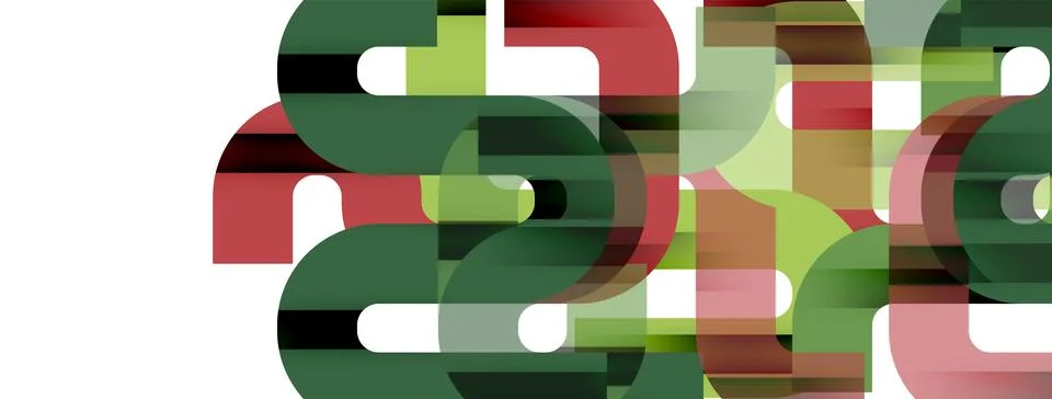 Dynamic waves, flowing lines, stripes vector geometric elements minimal pattern イラスト素材