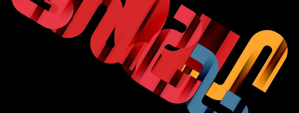 Dynamic waves, flowing lines, stripes vector geometric elements minimal pattern Illustrazione stock