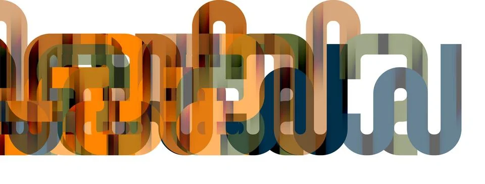 Dynamic waves, flowing lines, stripes vector geometric elements minimal pattern 스톡 일러스트