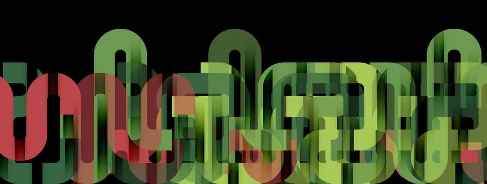 Dynamic waves, flowing lines, stripes vector geometric elements minimal pattern Illustrazione stock