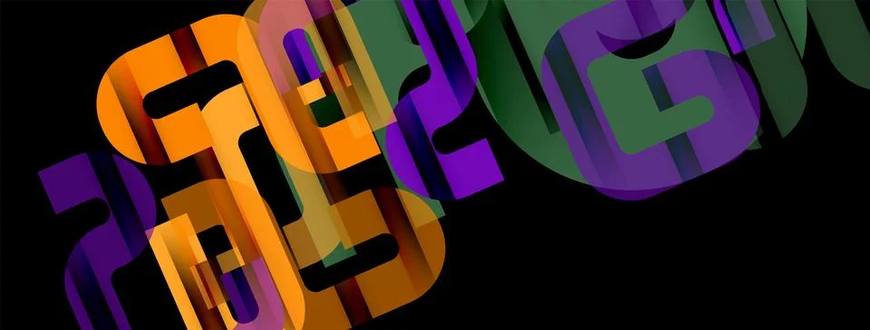 Dynamic waves, flowing lines, stripes vector geometric elements minimal pattern イラスト素材