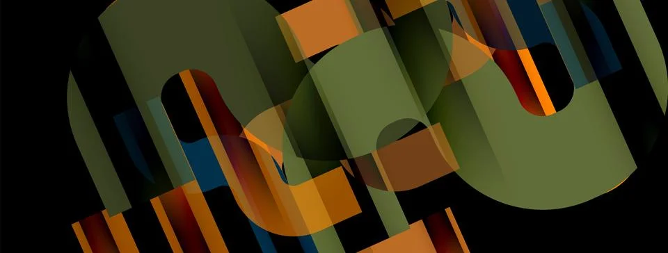 Dynamic waves, flowing lines, stripes vector geometric elements minimal pattern 스톡 일러스트