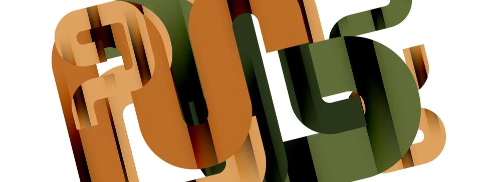 Dynamic waves, flowing lines, stripes vector geometric elements minimal pattern Illustrazione stock