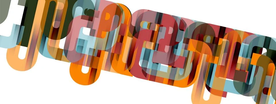 Dynamic waves, flowing lines, stripes vector geometric elements minimal pattern Illustrazione stock