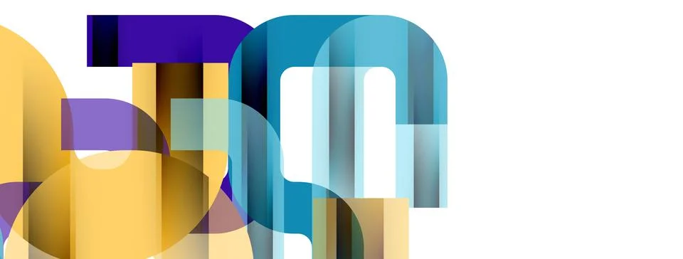 Dynamic waves, flowing lines, stripes vector geometric elements minimal pattern 스톡 일러스트