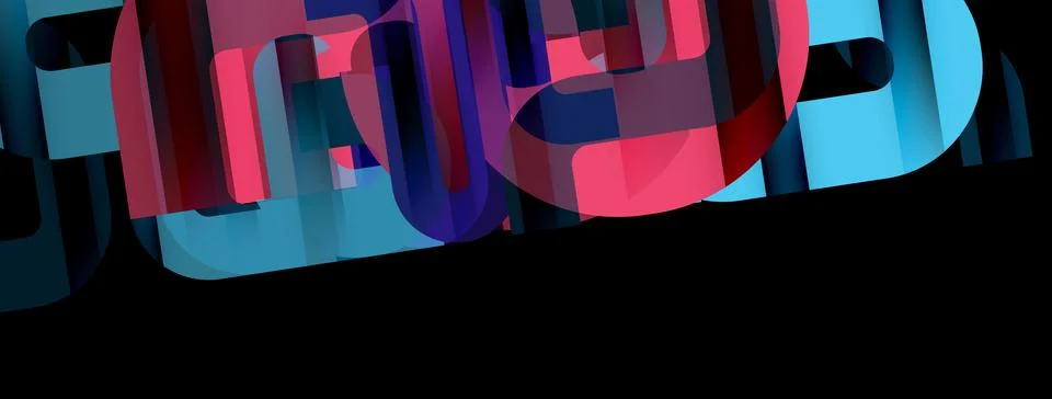 Dynamic waves, flowing lines, stripes vector geometric elements minimal pattern Stock Illustration