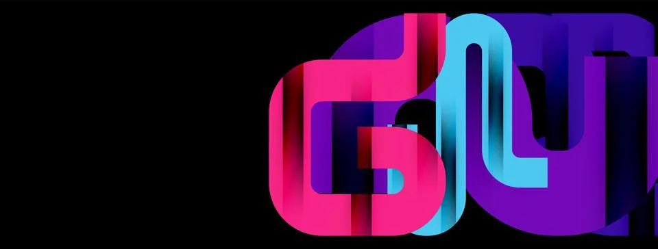 Dynamic waves, flowing lines, stripes vector geometric elements minimal pattern 스톡 일러스트