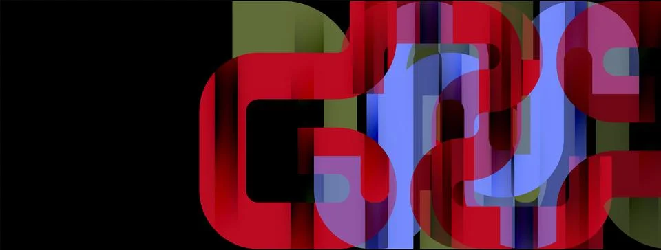 Dynamic waves, flowing lines, stripes vector geometric elements minimal pattern イラスト素材