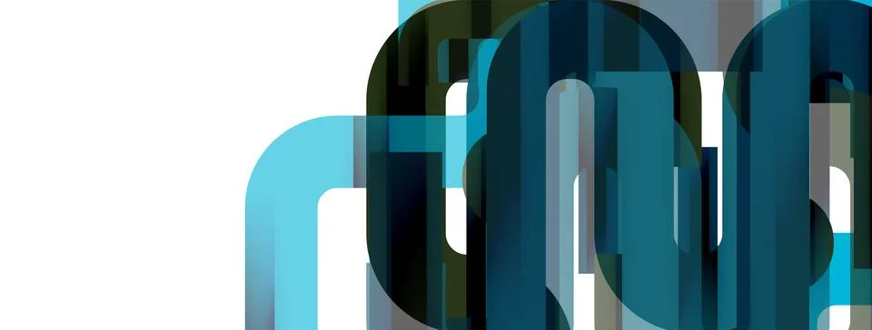 Dynamic waves, flowing lines, stripes vector geometric elements minimal pattern Stock Illustration