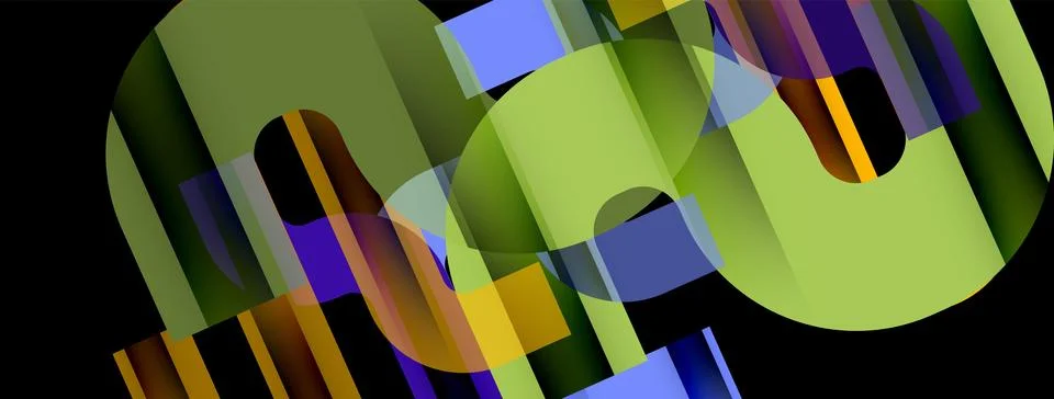 Dynamic waves, flowing lines, stripes vector geometric elements minimal pattern 스톡 일러스트