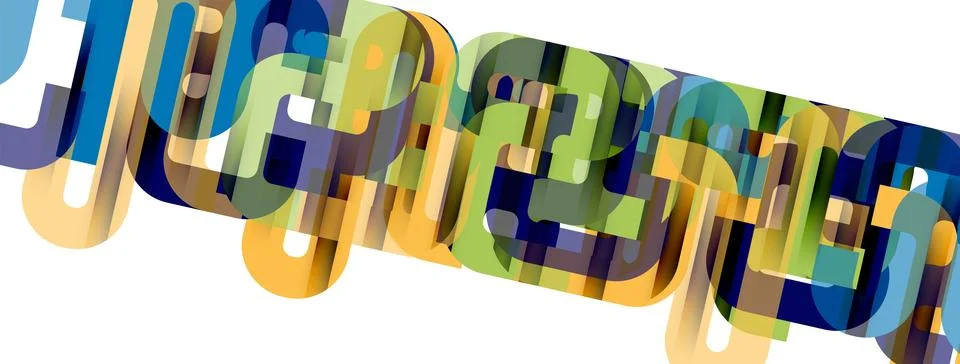 Dynamic waves, flowing lines, stripes vector geometric elements minimal pattern Stock Illustration