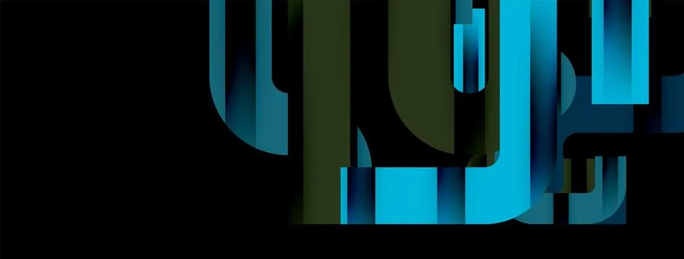 Dynamic waves, flowing lines, stripes vector geometric elements minimal pattern イラスト素材