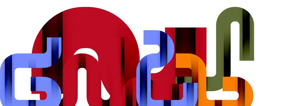 Dynamic waves, flowing lines, stripes vector geometric elements minimal pattern イラスト素材