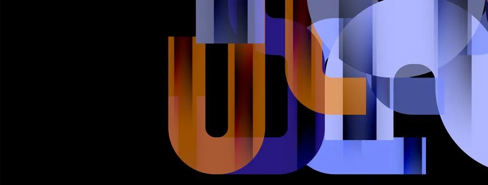 Dynamic waves, flowing lines, stripes vector geometric elements minimal pattern Illustrazione stock