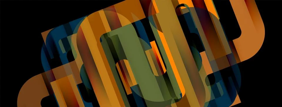 Dynamic waves, flowing lines, stripes vector geometric elements minimal pattern 스톡 일러스트