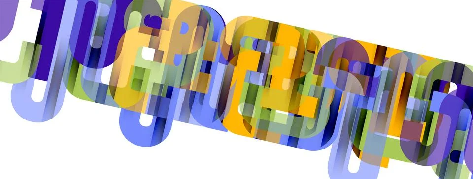 Dynamic waves, flowing lines, stripes vector geometric elements minimal pattern Illustrazione stock