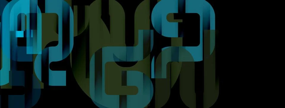 Dynamic waves, flowing lines, stripes vector geometric elements minimal pattern 스톡 일러스트