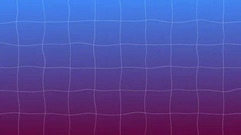 Dynamic Wavy Grid Abstract Digital Background Animation Stock Footage 317136726