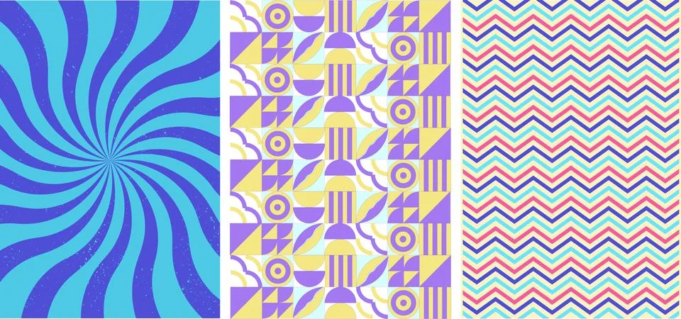 Dynamic wavy lines with gradient colors over a bright checkered background, Ilustração Stock