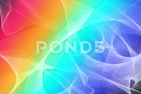 Dynamic Web Pattern Abstract Background With Soft Glow Modello PSD