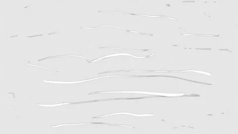 Dynamic white doodle lines on a black screen. Stock Footage 281455420