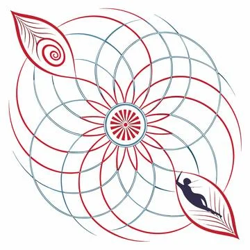 Dynamic White Energy Flow Lines Abstract Stock Illustration