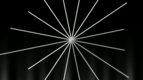 Dynamic white radiating line burst background for technology, sci-fi or abs.. Stock Footage 336263896