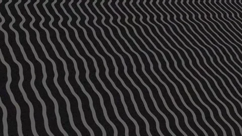 Dynamic White Wavy Lines on a Dark Background Vídeos de archivo 308436472