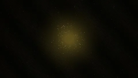 Dynamic Yellow Burst Expanding from Central Point Video stock 326993105