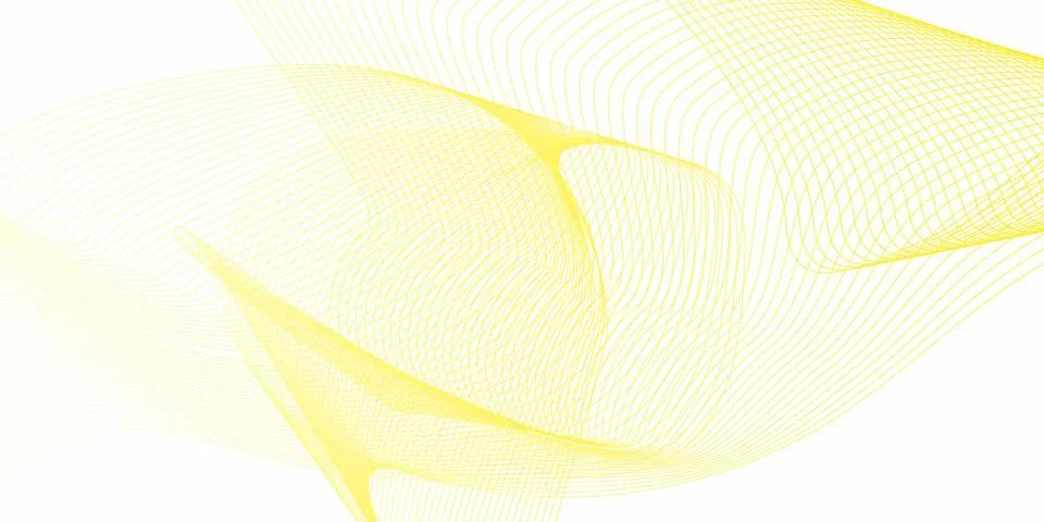 Dynamic yellow light beams radiating across a soft white background with gl.. 스톡 일러스트