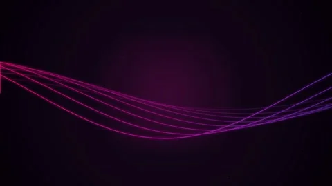 Dynamic yellow light streaks particle drift Stock Footage 345187315
