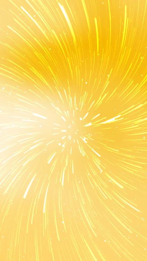 Dynamic Yellow Light Streaks Radial Burst Abstract Background Stock Footage 327501714
