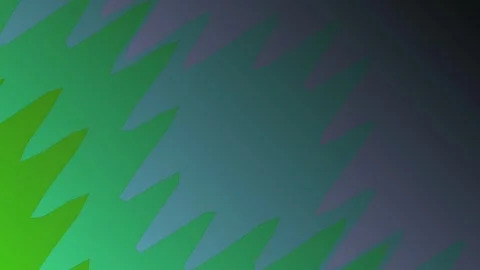 Dynamic Zigzag Green and Blue Gradient Background Stock Footage 337516123