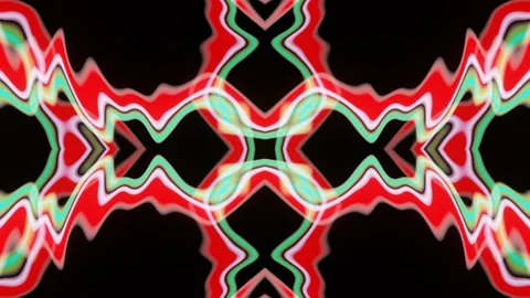 Dynamically pulsating pattern VJ Loop animation Stock Footage 172210187