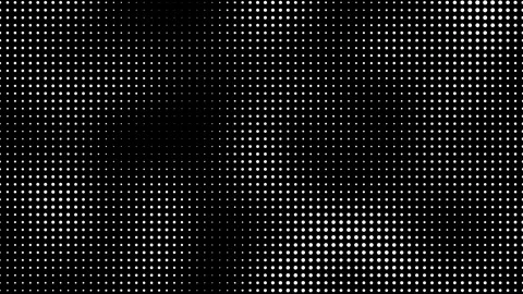 Dynamics of white dots on a black background Stock Footage 258138981