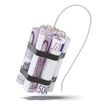 Dynamit from euros Stock Illustration