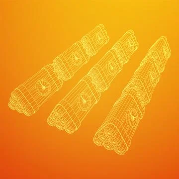 Dynamite Bomb with Countdown Clock 스톡 일러스트