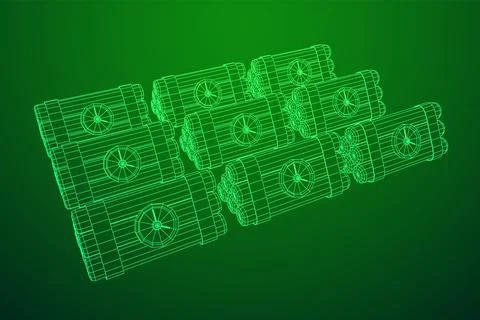 Dynamite Bomb with Countdown Clock 库存插图