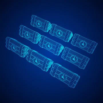 Dynamite Bomb with Countdown Clock Stockillustratie