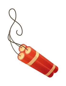 Dynamite bomb. Dynamite stick. Retro pop art style. Cartoon comic vector 스톡 일러스트