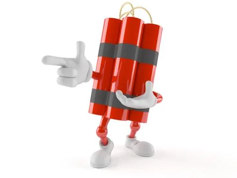 Dynamite character Stock Illustration