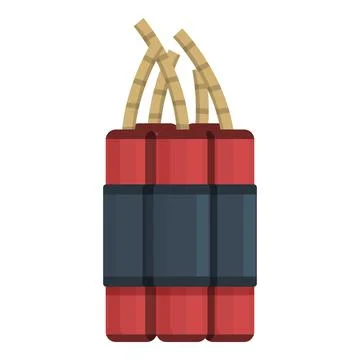 Dynamite icon cartoon vector. Gold mine Stock Illustration