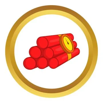 Dynamite icon Stock Illustration