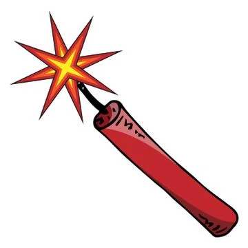 Dynamite icon. Stock Illustration