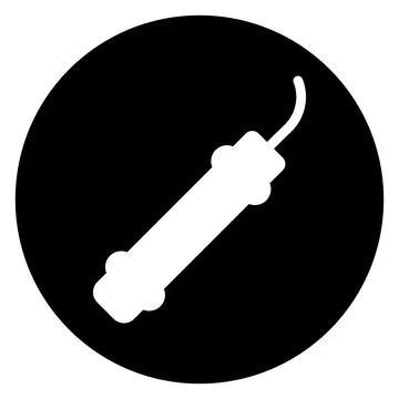 Dynamite icon vector Stock Illustration
