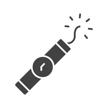 Dynamite icon vector image. Stock Illustration