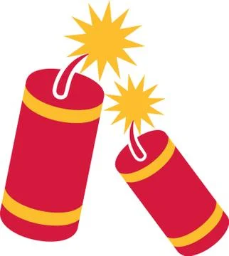 Dynamite with ignition 스톡 일러스트